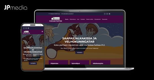 Forssan Teatteri Forssan Teatteri työnäytteen esikatselukuva