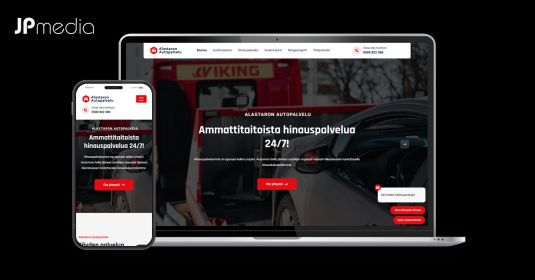 Alastaron Autopalvelu Alastaron Autopalvelu työnäytteen esikatselukuva
